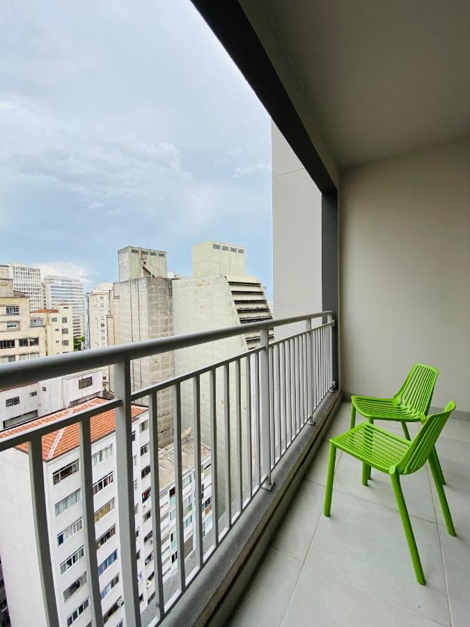 Chic Blue Design Com Vaga De Garagem Apartamento São Paulo Exterior foto