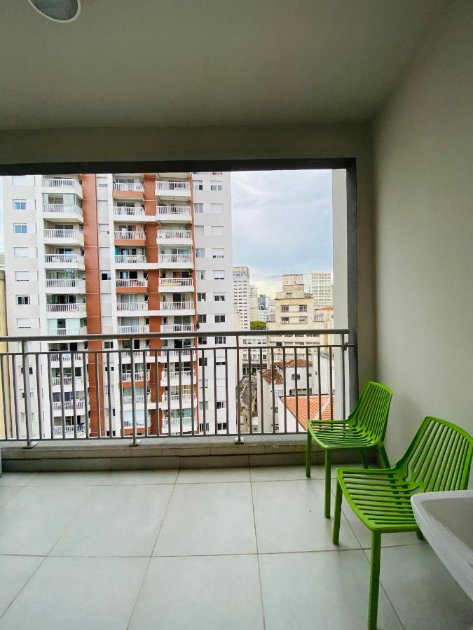 Chic Blue Design Com Vaga De Garagem Apartamento São Paulo Exterior foto