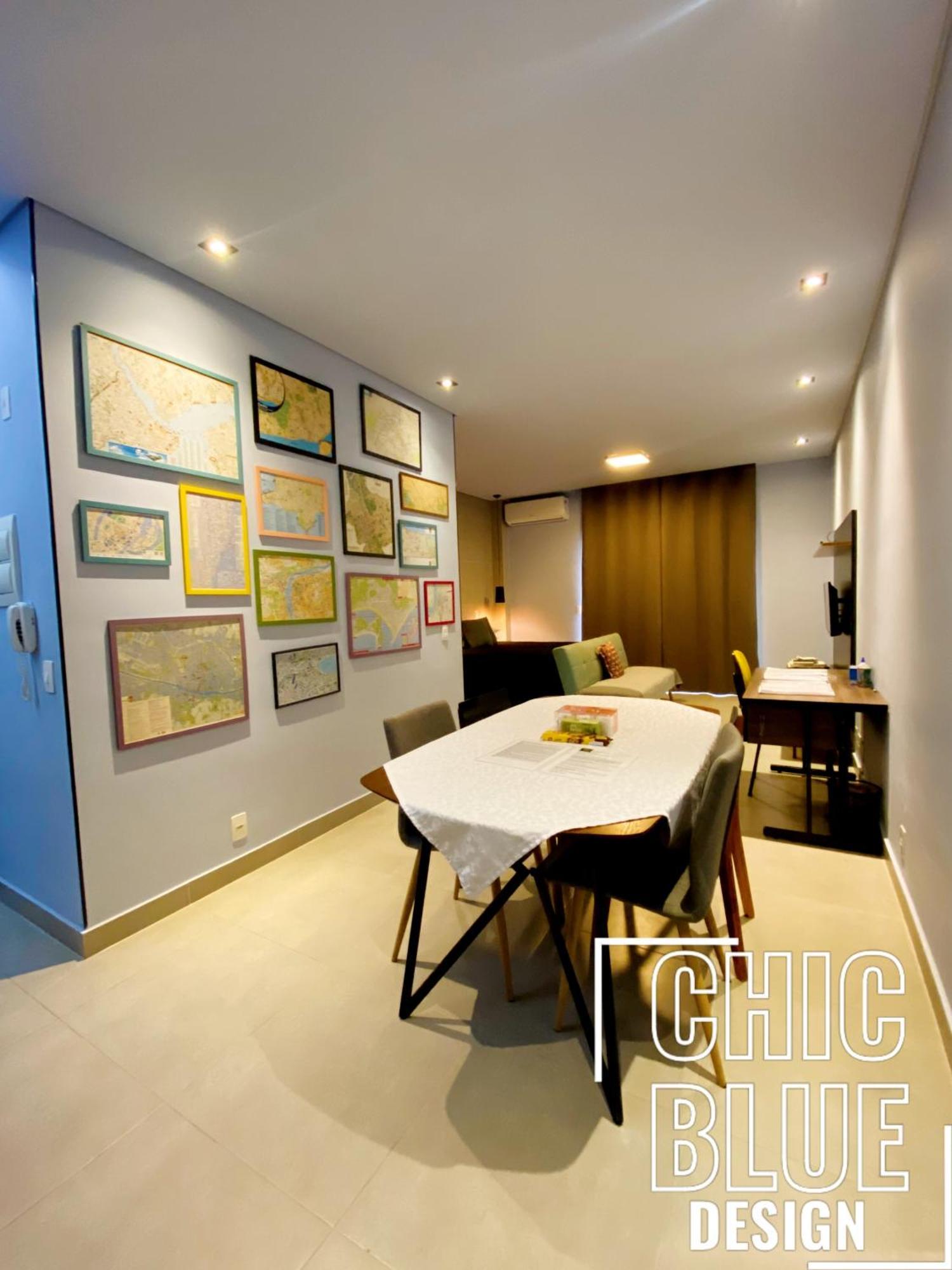 Chic Blue Design Com Vaga De Garagem Apartamento São Paulo Exterior foto